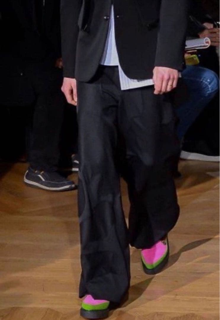 comme des garcons homme plus パッチワーク パンツ