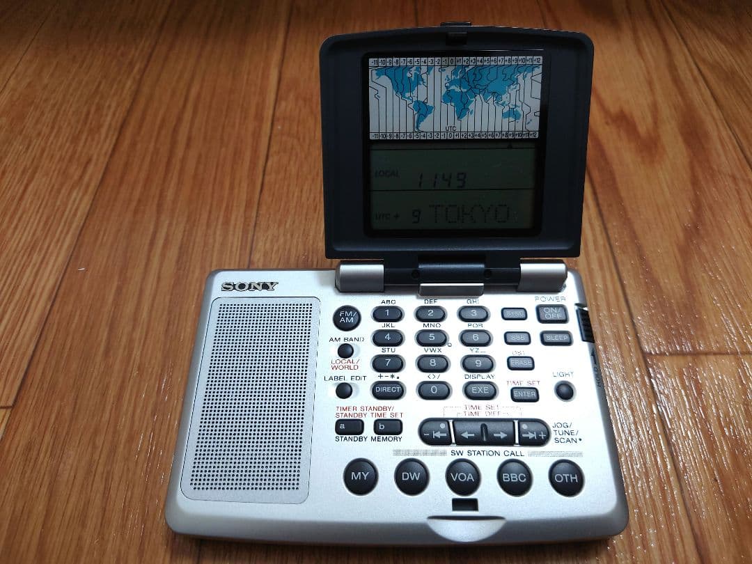 SONY ICF-SW07 PLLシンセサイザーラジオ