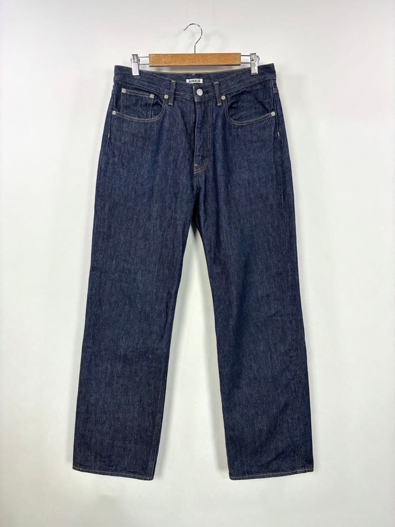 パンツ AURALEE HARD TWIST DENIM 5P PANTS 32