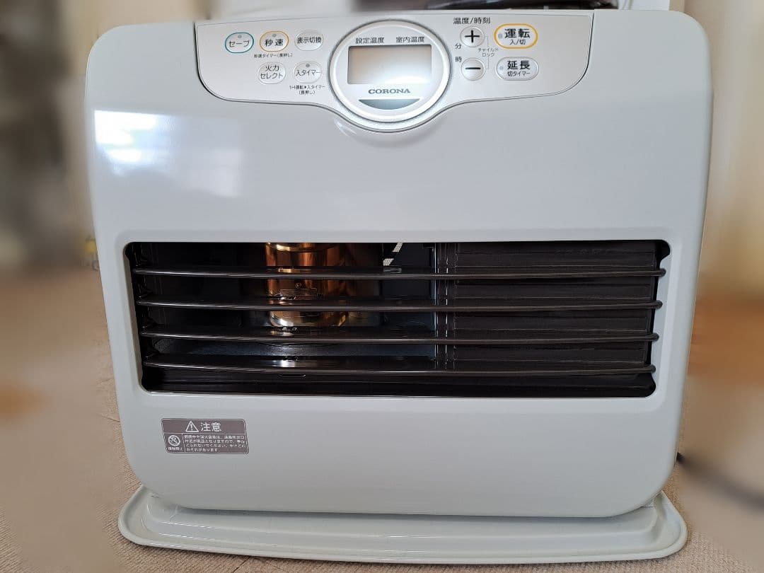 【試運転のみ】コロナ石油ファンヒーター　FH-G5724BY-W