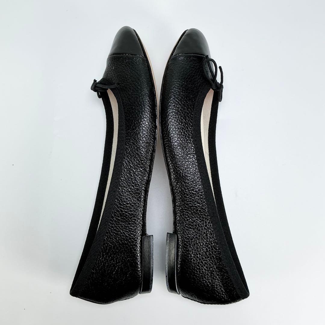 repetto 　バレエシューズ　フラット　パンプス　レザー　ブラック