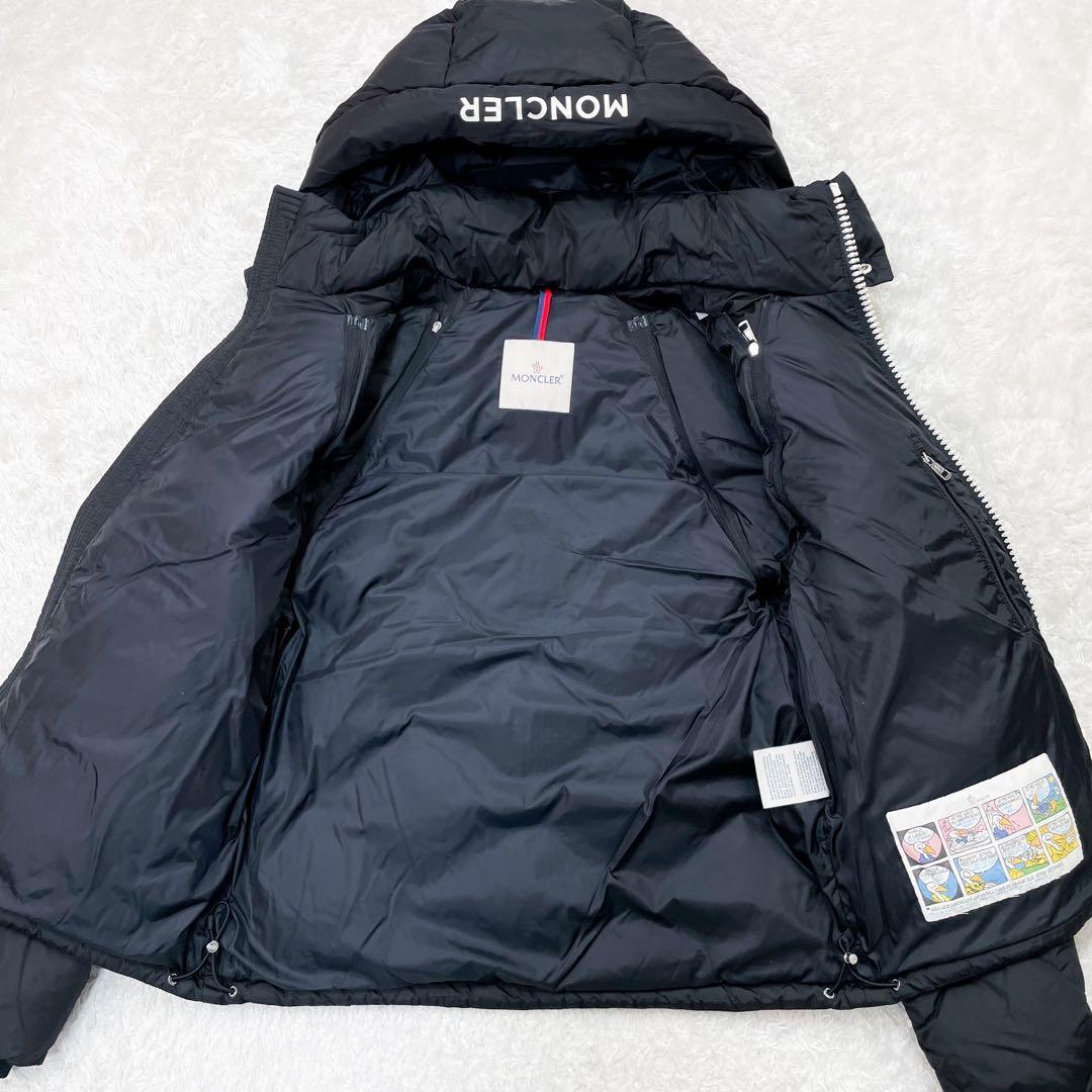 極美品 MONCLER モンクレール 2WAY ダウンジャケット 黒 L