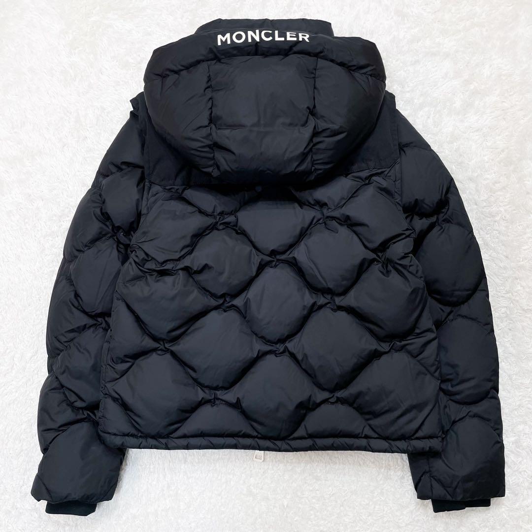 極美品 MONCLER モンクレール 2WAY ダウンジャケット 黒 L