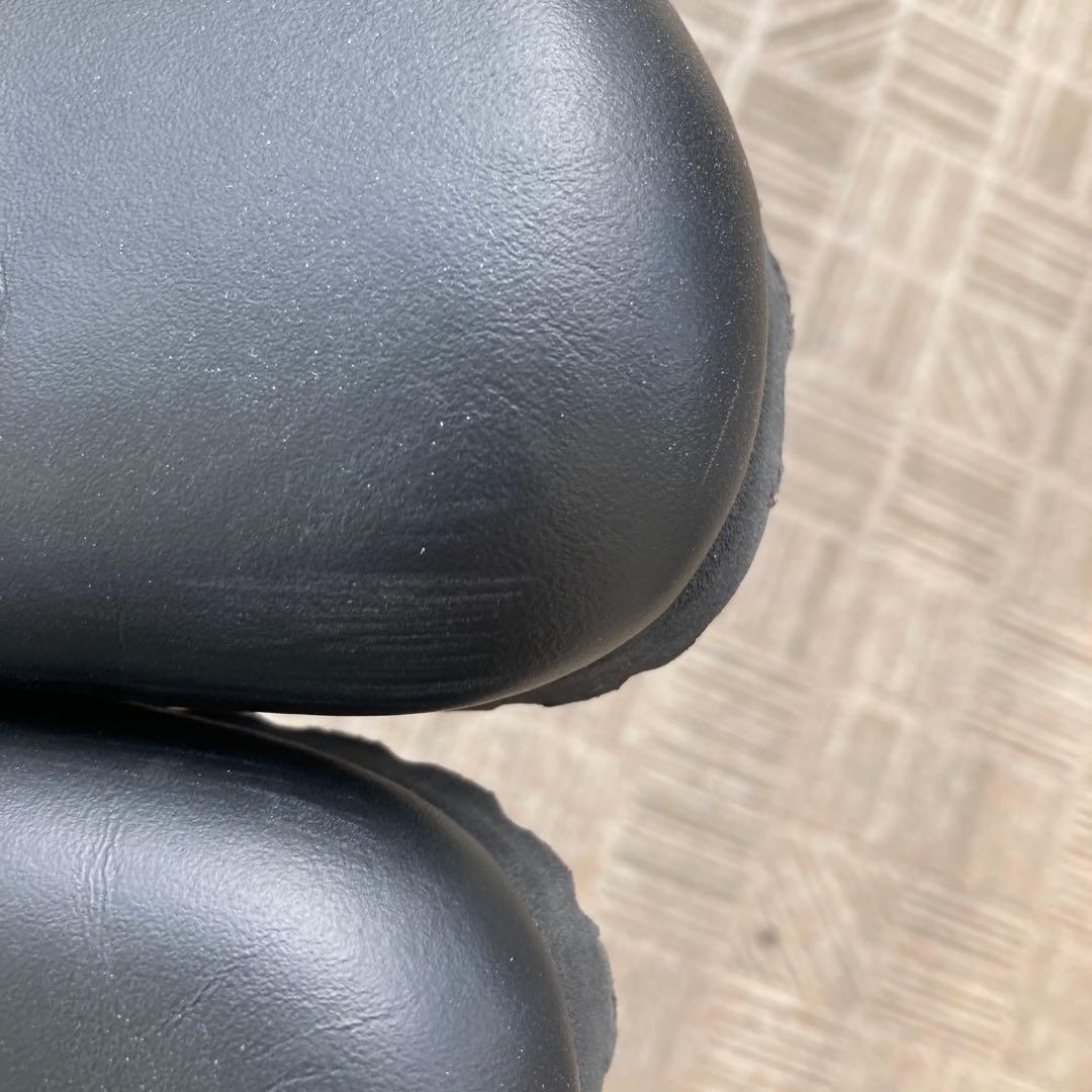 美品 ビルケンシュトック 36 23.0 ボストン サボサンダル レザー 黒