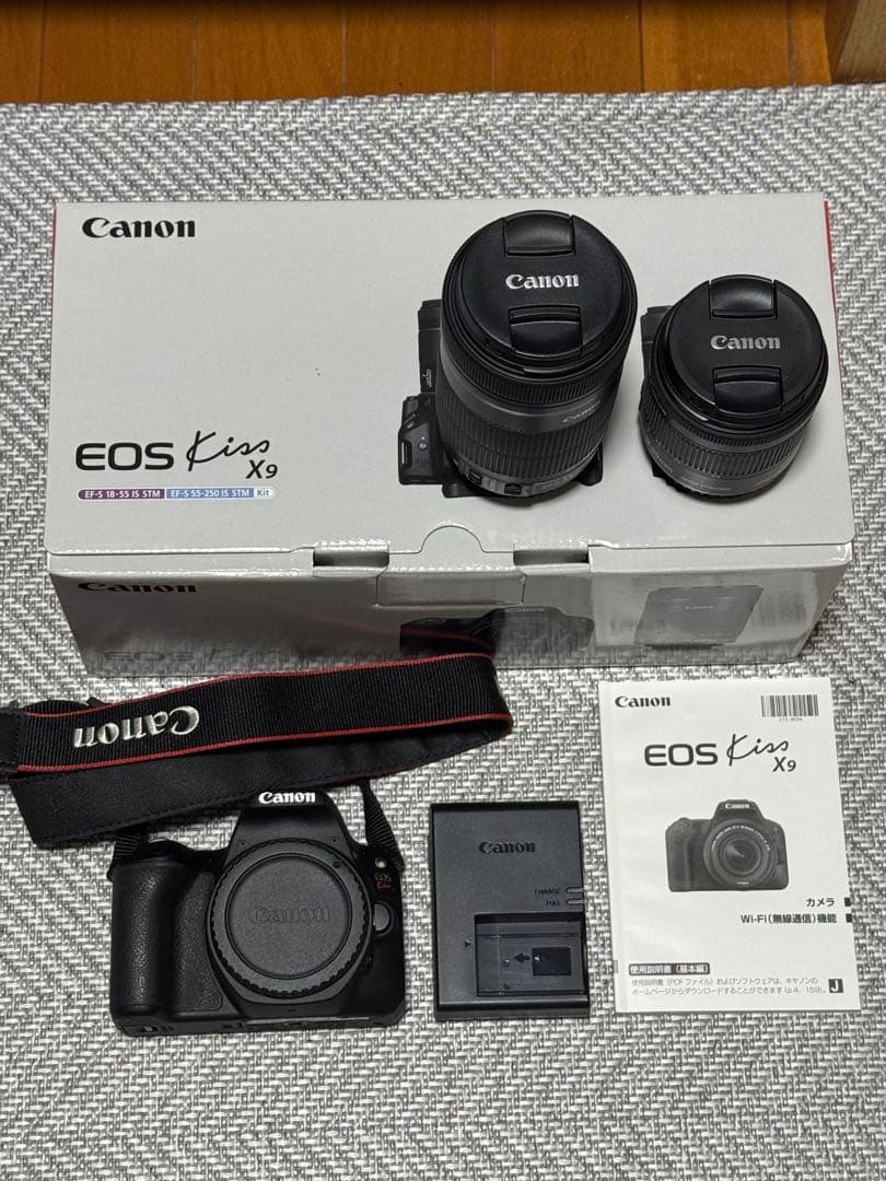 【Canon EOS Kiss X9】デジタル一眼レフ ズームレンズキット