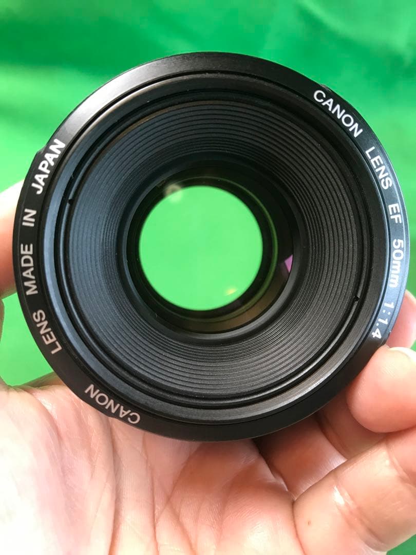 キヤノン　CANON EF50mm f1.4 フードES-71Ⅱ