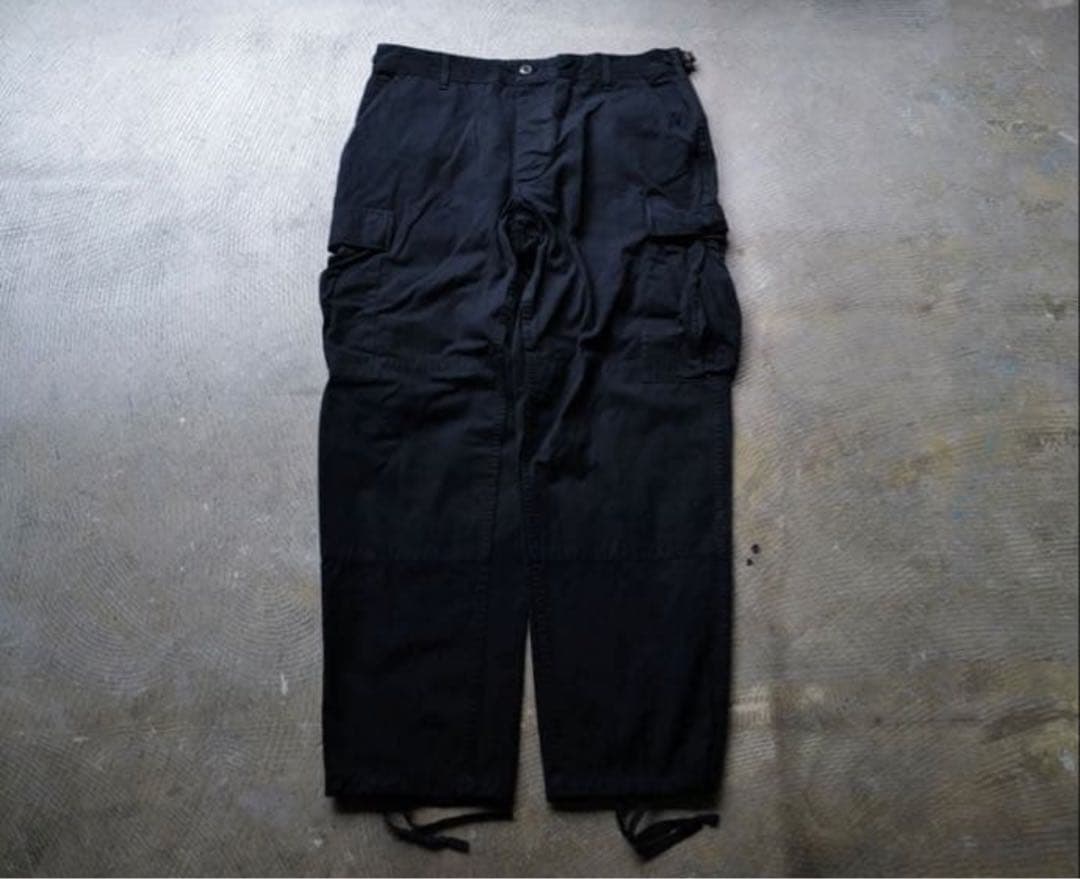 パンツ anytee \"Super Black\" Summer Cargo Pants