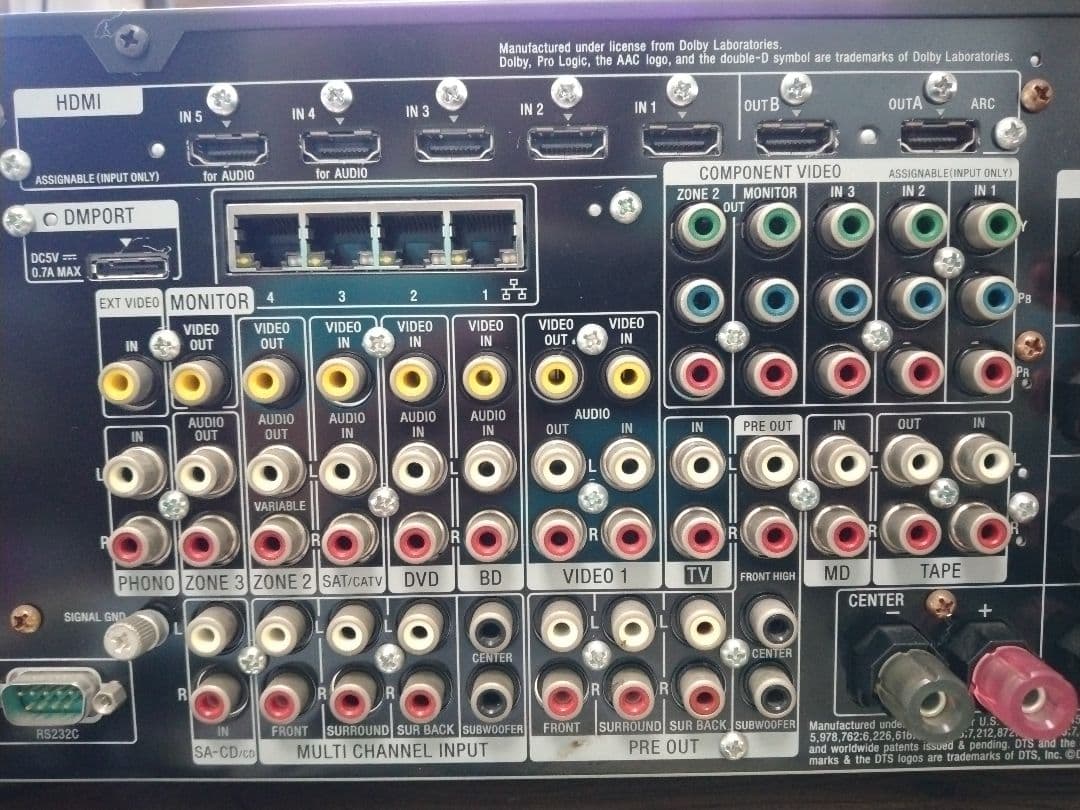 【良質】SONY TA-DA5600ES アンプ　AVアンプ　高級アンプ