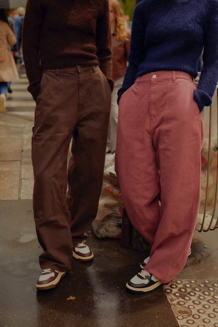 シシクイ THE SHISHIKUI Painter pants BLACK38