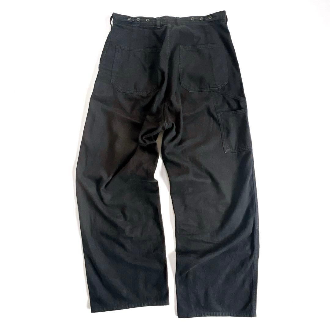 シシクイ THE SHISHIKUI Painter pants BLACK38