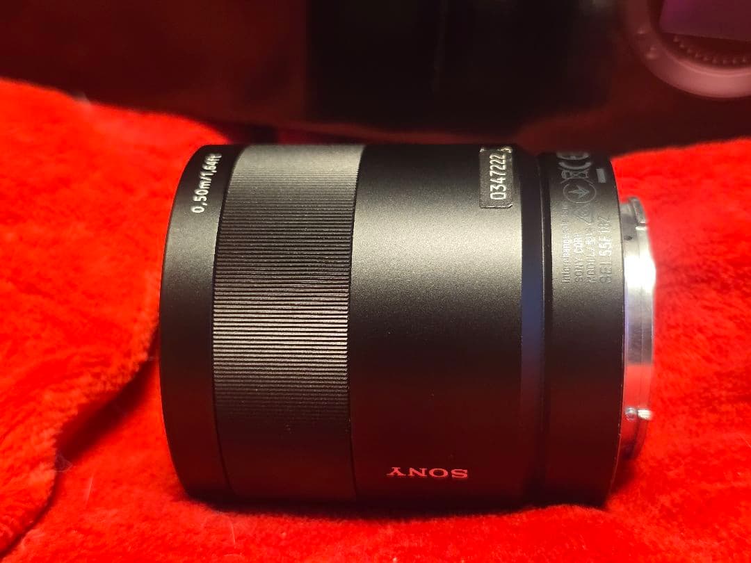 【美品】Sony Sonnar T* FE 55mm F1.8 ZA レンズ