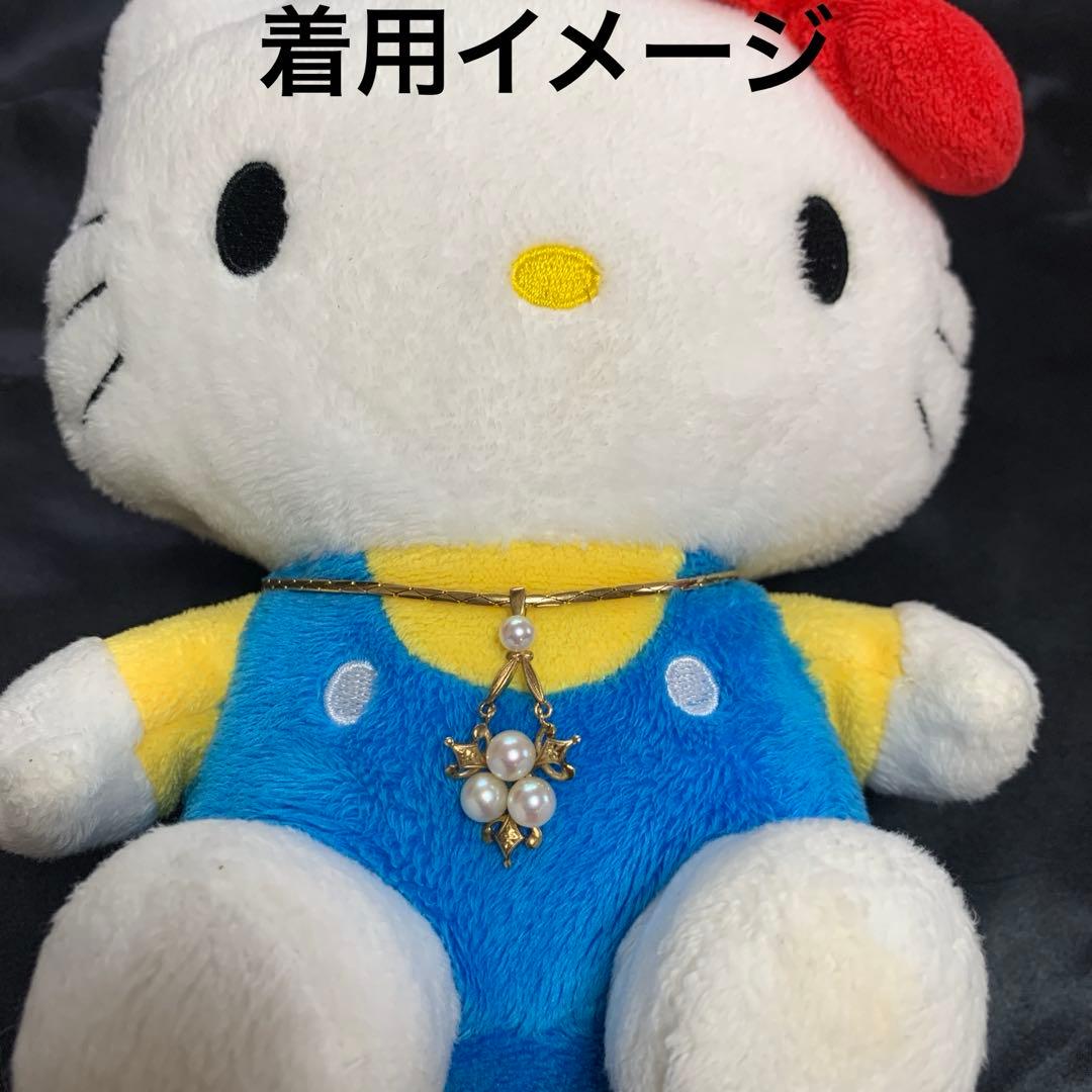 最終価格】真珠 パール チャーム ヴィンテージ gold Pearl 金 K14