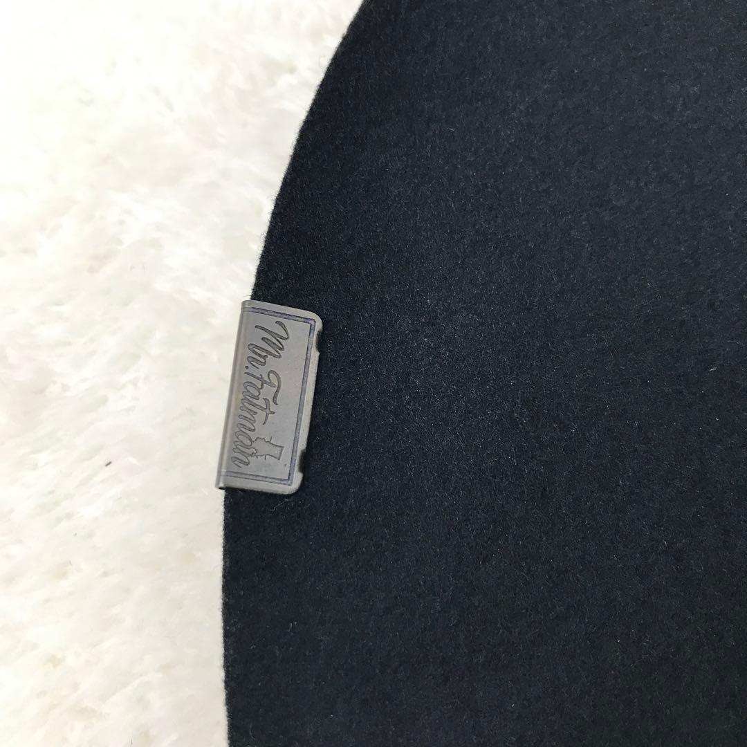 ミスターファットマン　ハット　ブラック　M　ウール100