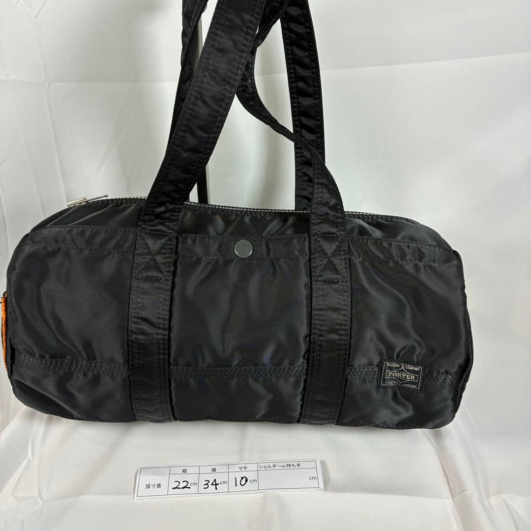 [未使用] PORTER タンカー ボストン ダッフル ミニ ドラムバッグ