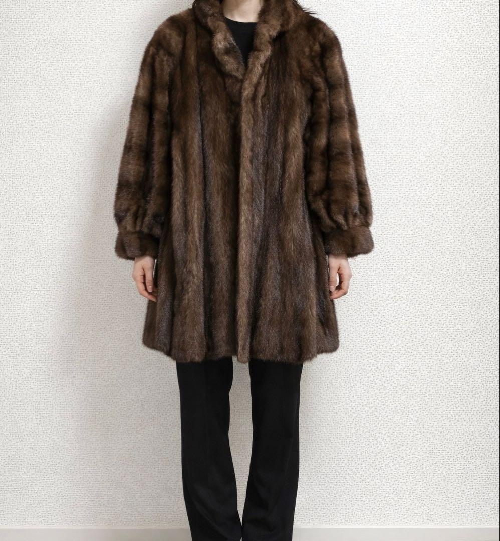 d*2様 ★Christian Dior 毛皮ミンクコートレディース9-11サイ