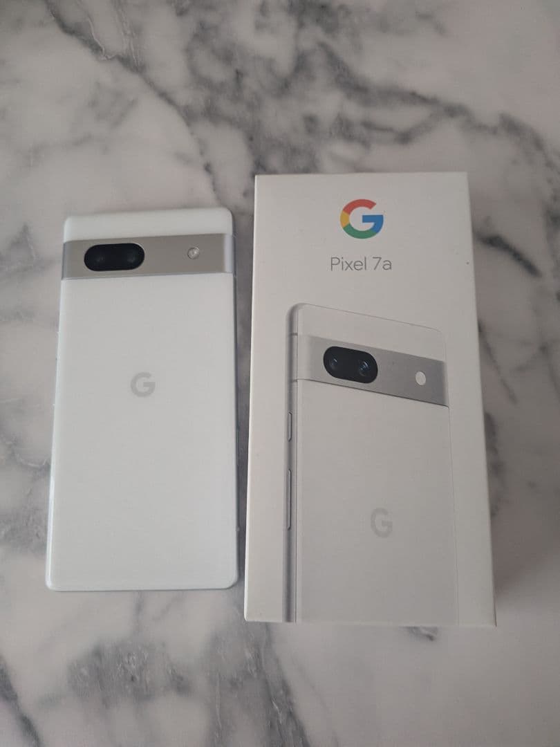 美品 Google Pixel 7a スノー 128GB 本体 SIMフリー