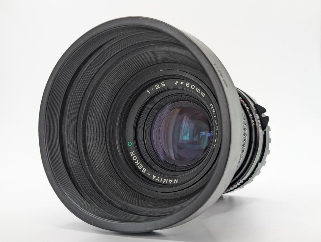 【ケース・フード付き】Mamiya Sekor C 80mm F2.8