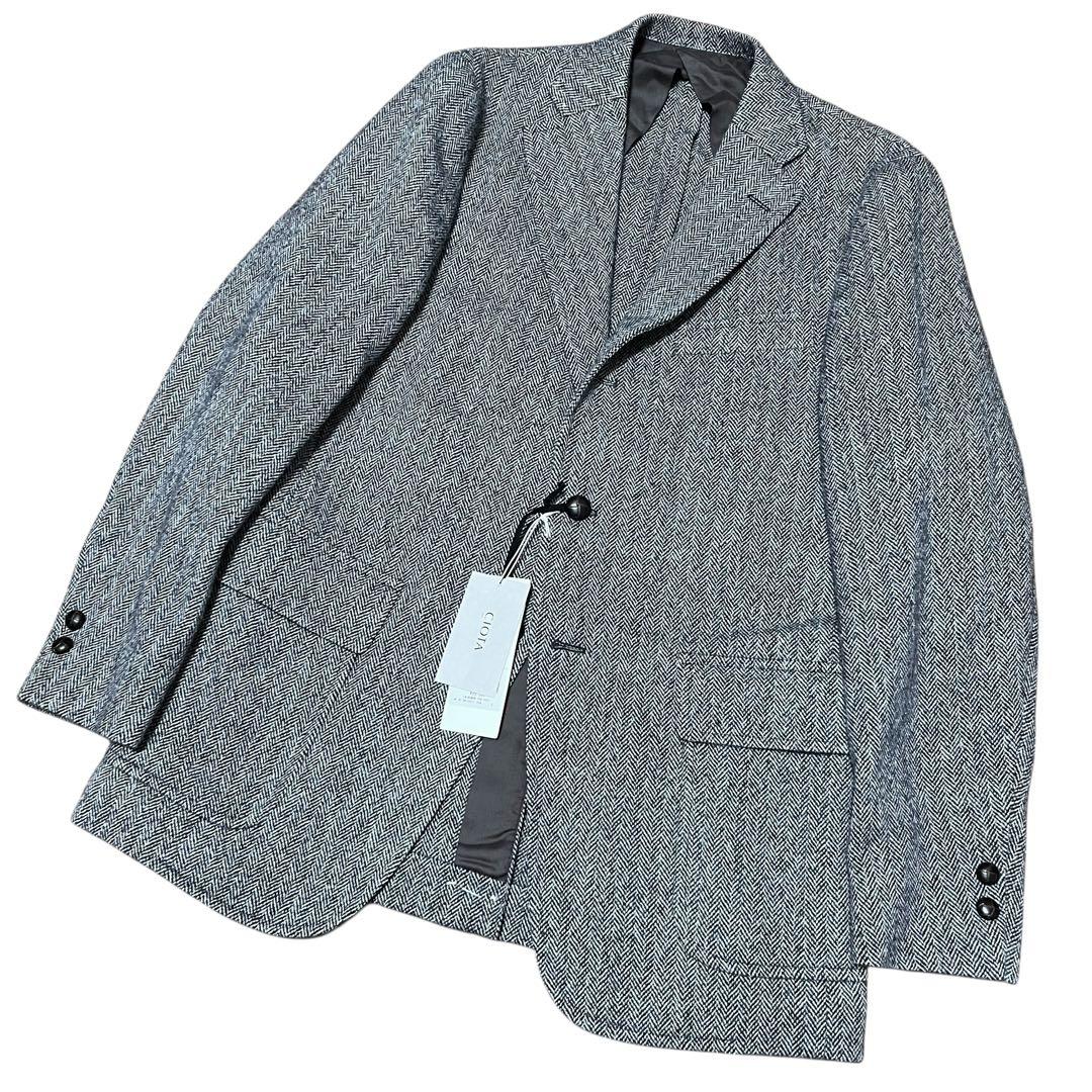 未使用 j.press × CIOTA ヘリンボーンツイード ジャケット 4