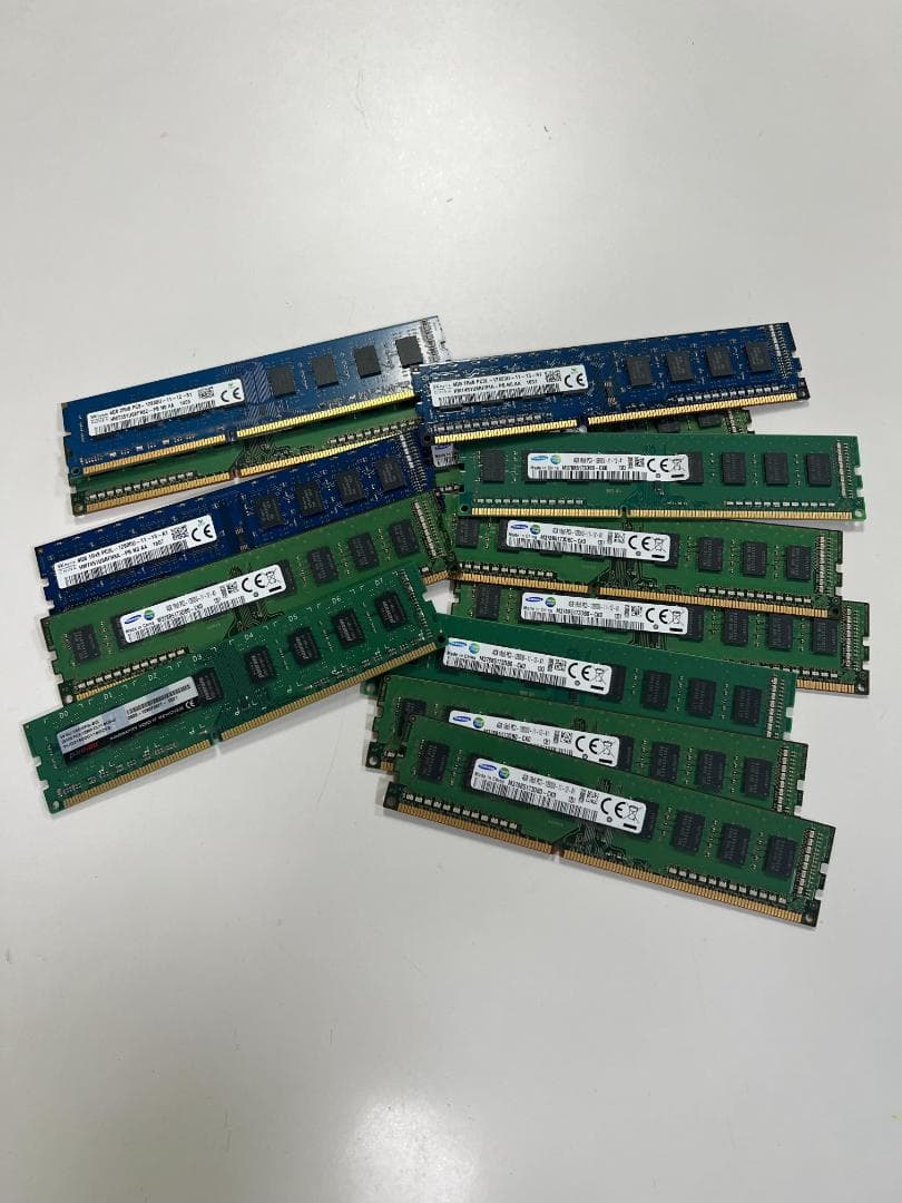 13枚セット まとめ売り メモリ DDR3 12800 8GB 4GB