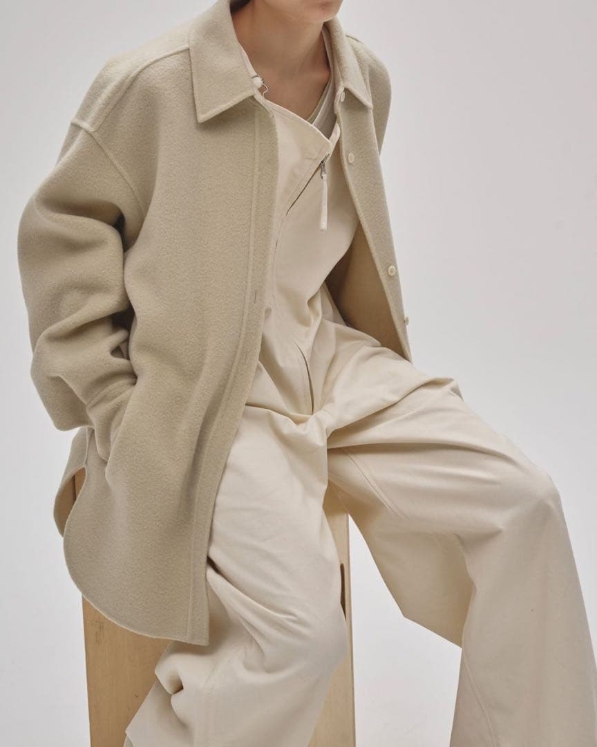 TODAYFUL 今季　wool shirts jacket