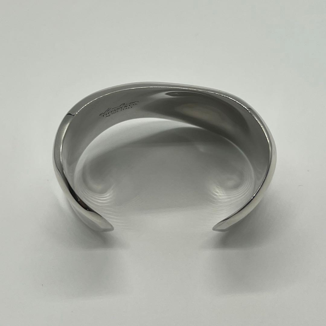 ティファニー TIFFANY エルサペレッティ ボーン カフ バングル スモール