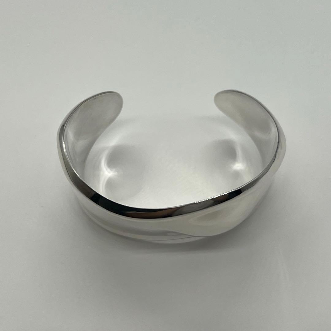 ティファニー TIFFANY エルサペレッティ ボーン カフ バングル スモール