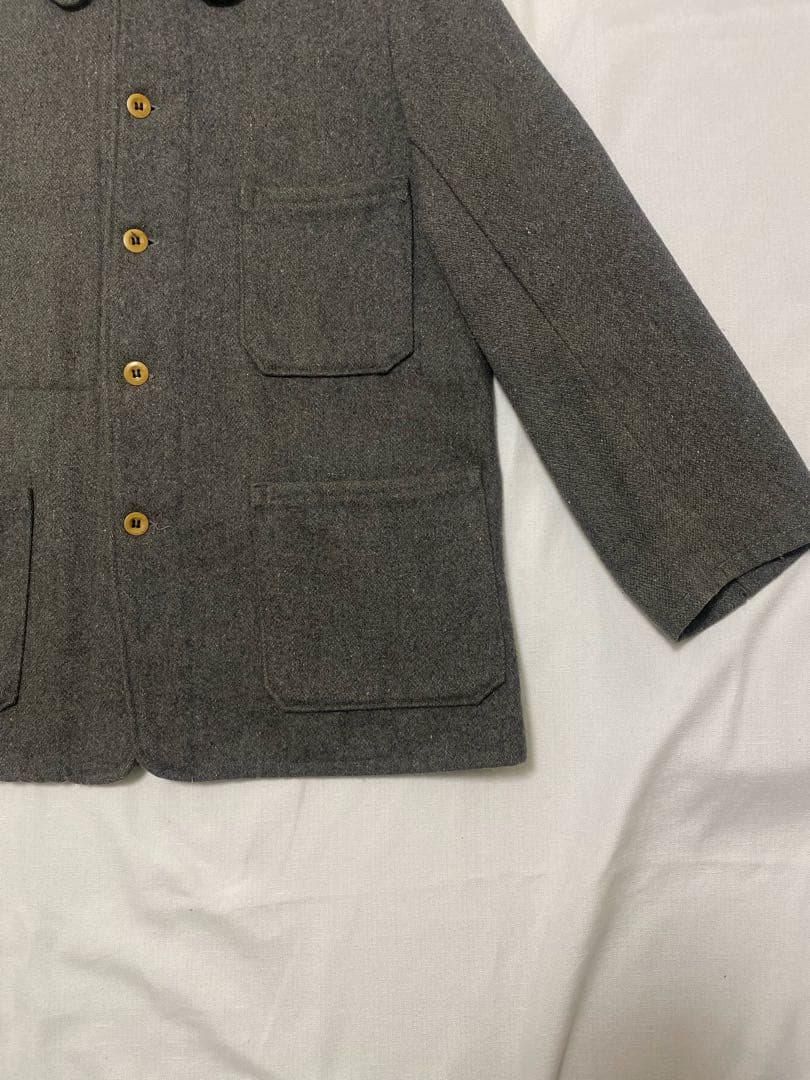40-50s フレンチ オールドウールワークジャケット pascal?