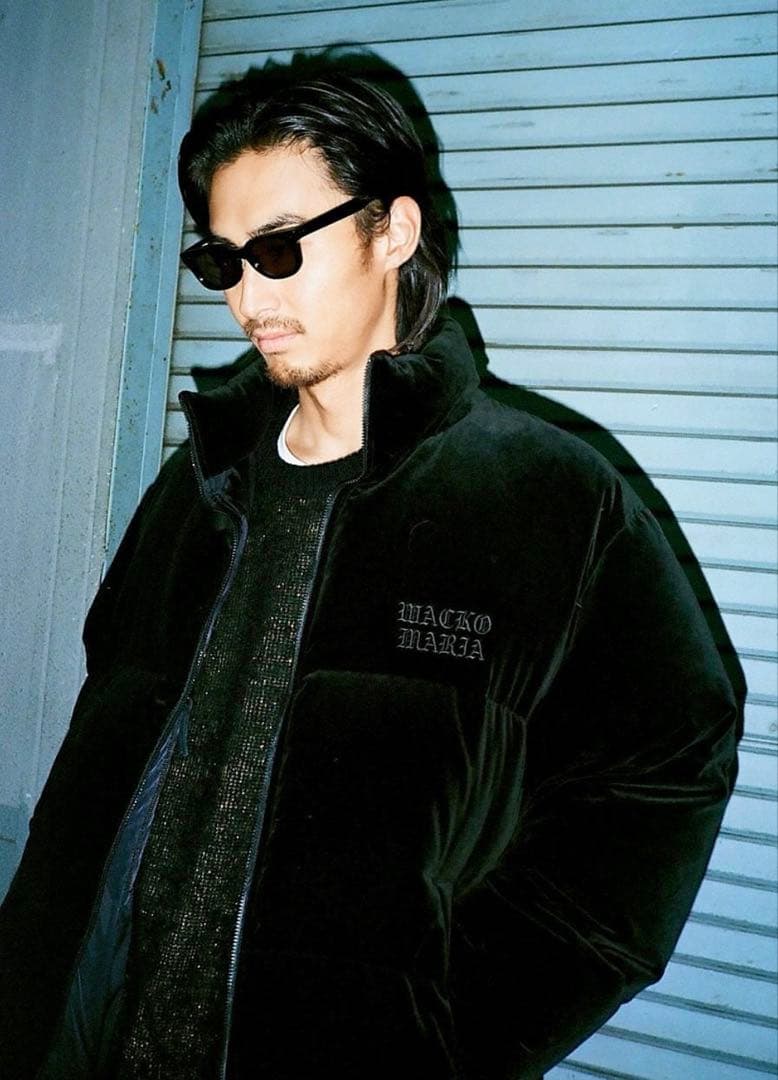 【希少 即完売】WACKO MARIA VELVET DOWN JACKET