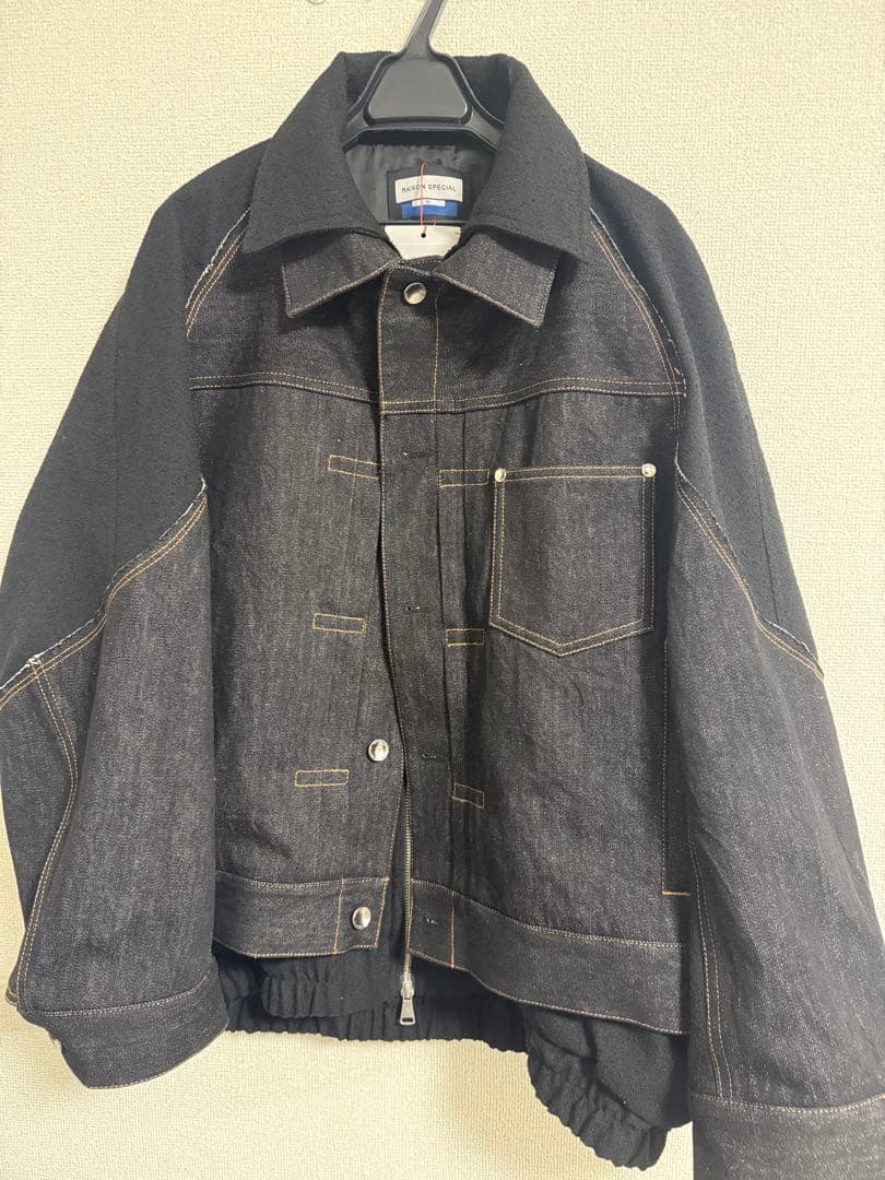 異素材レイヤリングプライムオーバートラッカージャケット　メゾンスペシャル