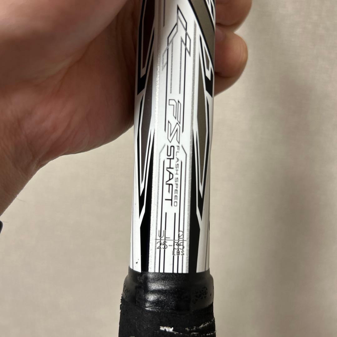 【YONEX】F-LASER 9V ホワイト/ブラック