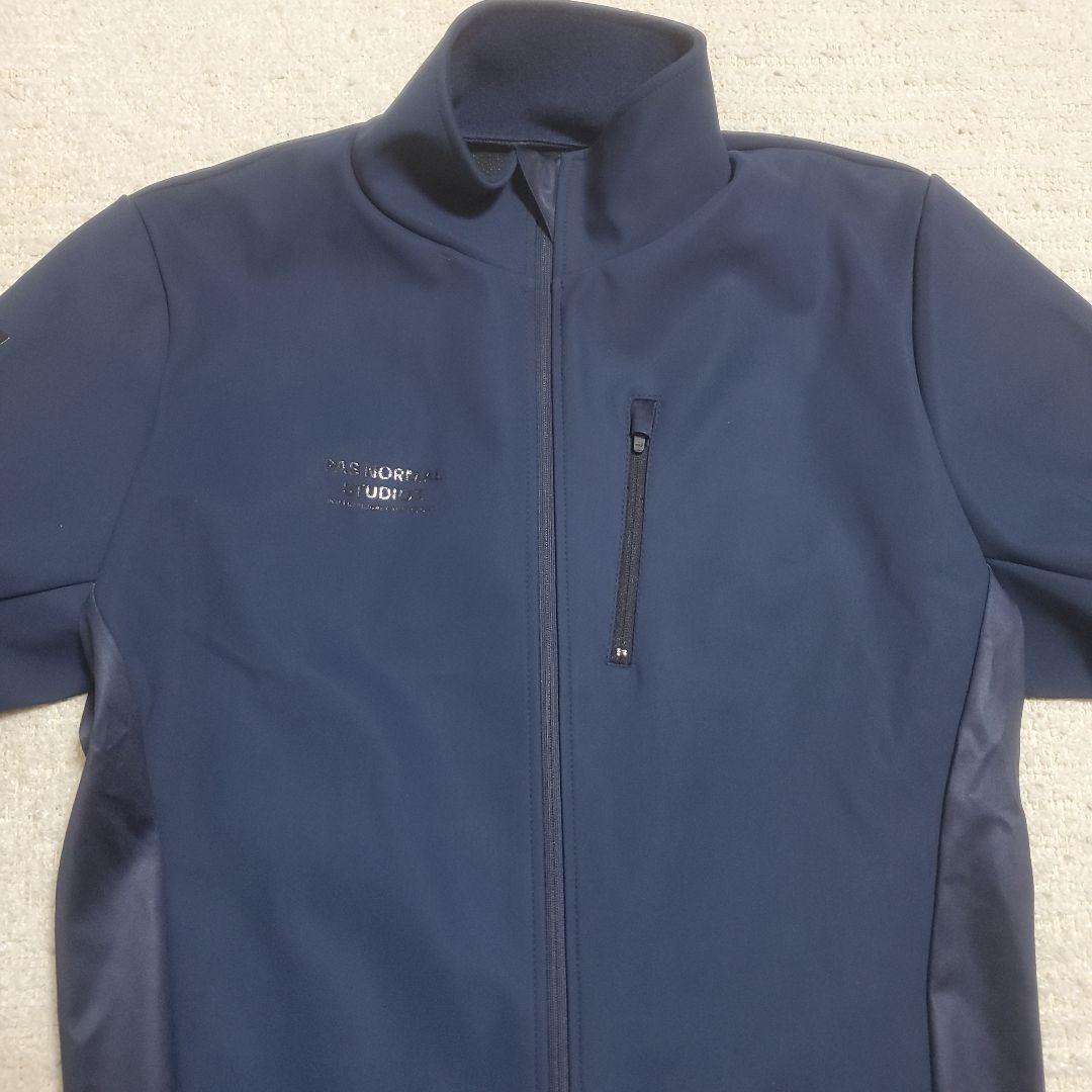 【美品】PAS NORMAL STUDIOSサイクルジャケット　紺M　イタリア製