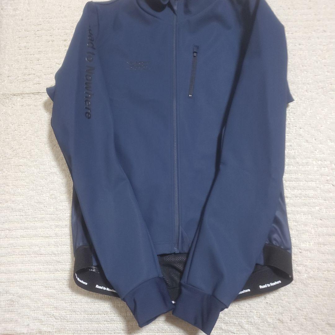 【美品】PAS NORMAL STUDIOSサイクルジャケット　紺M　イタリア製