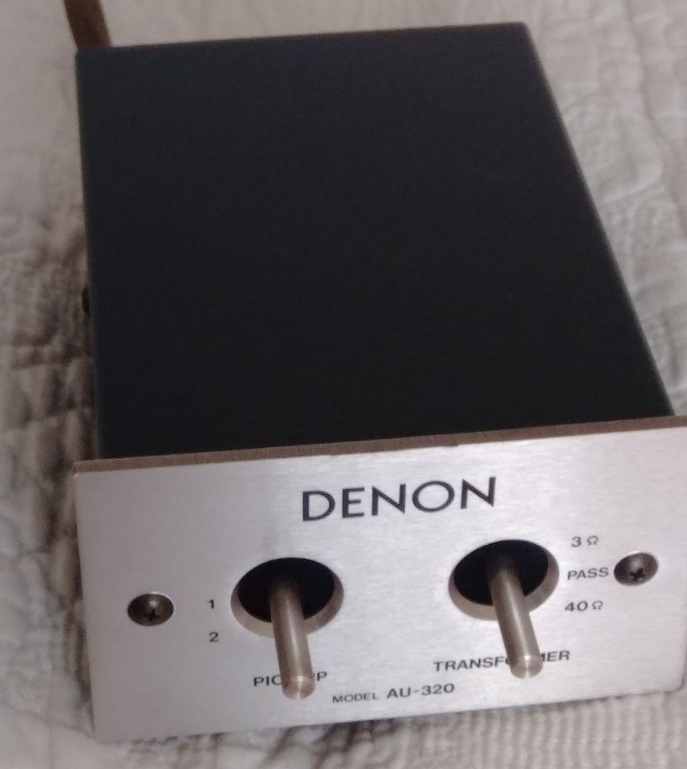 デノン MC(DL-103等)用 昇圧トランス AU-320 動作良好綺麗です