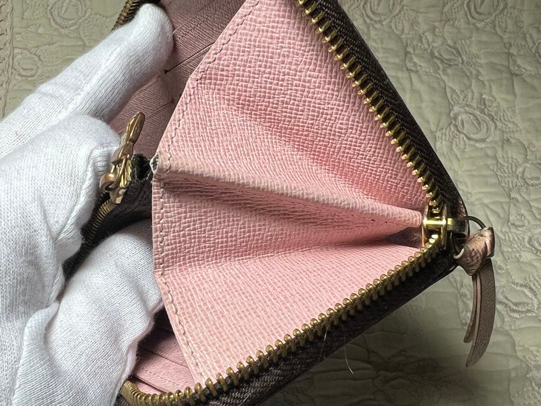 人気　ルイヴィトンクレマンスモノグラム 長財布 ローズバレリーヌ　ピンク