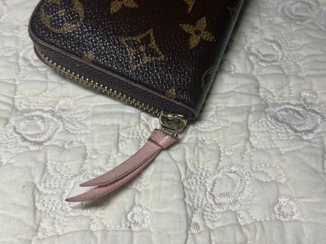 人気　ルイヴィトンクレマンスモノグラム 長財布 ローズバレリーヌ　ピンク