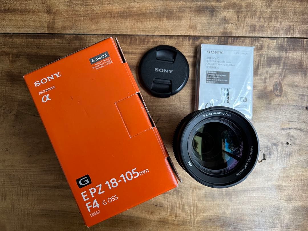 SONY EPZ 18-105mm F4 G OSS レンズ
