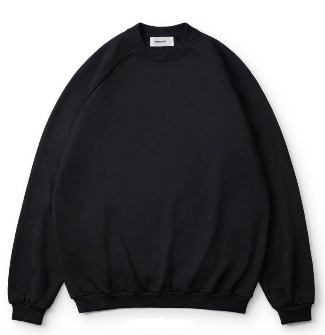 トップス everyone milano rib knit crew sweater