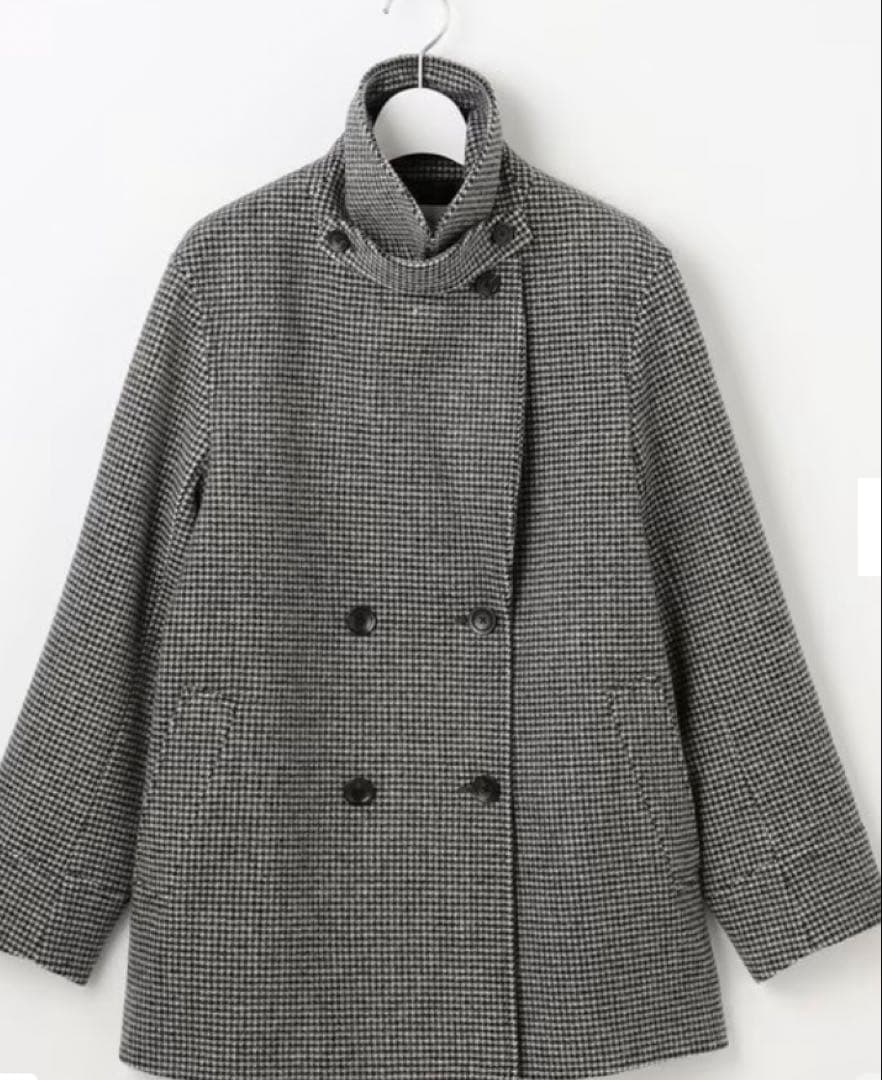 新品　チェックビーバーPコート　J.PRESS 今期　23区　オンワード