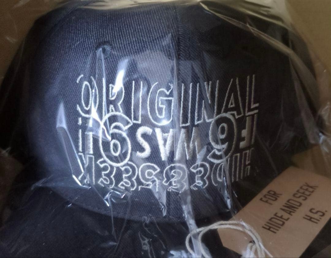 HIDE AND SEEK　Original H&S Baseball CAP