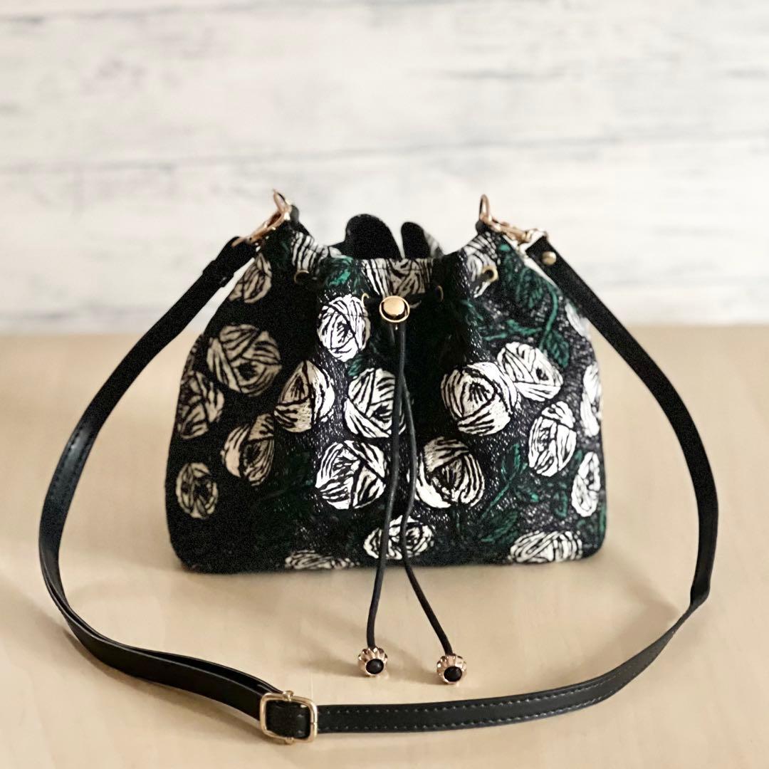 巾着&ショルダーバッグ　ミナペルホネン新作rosy MB512-144