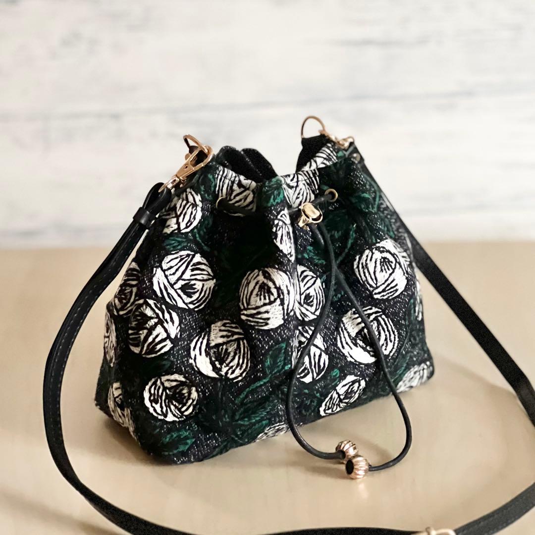 巾着&ショルダーバッグ　ミナペルホネン新作rosy MB512-144