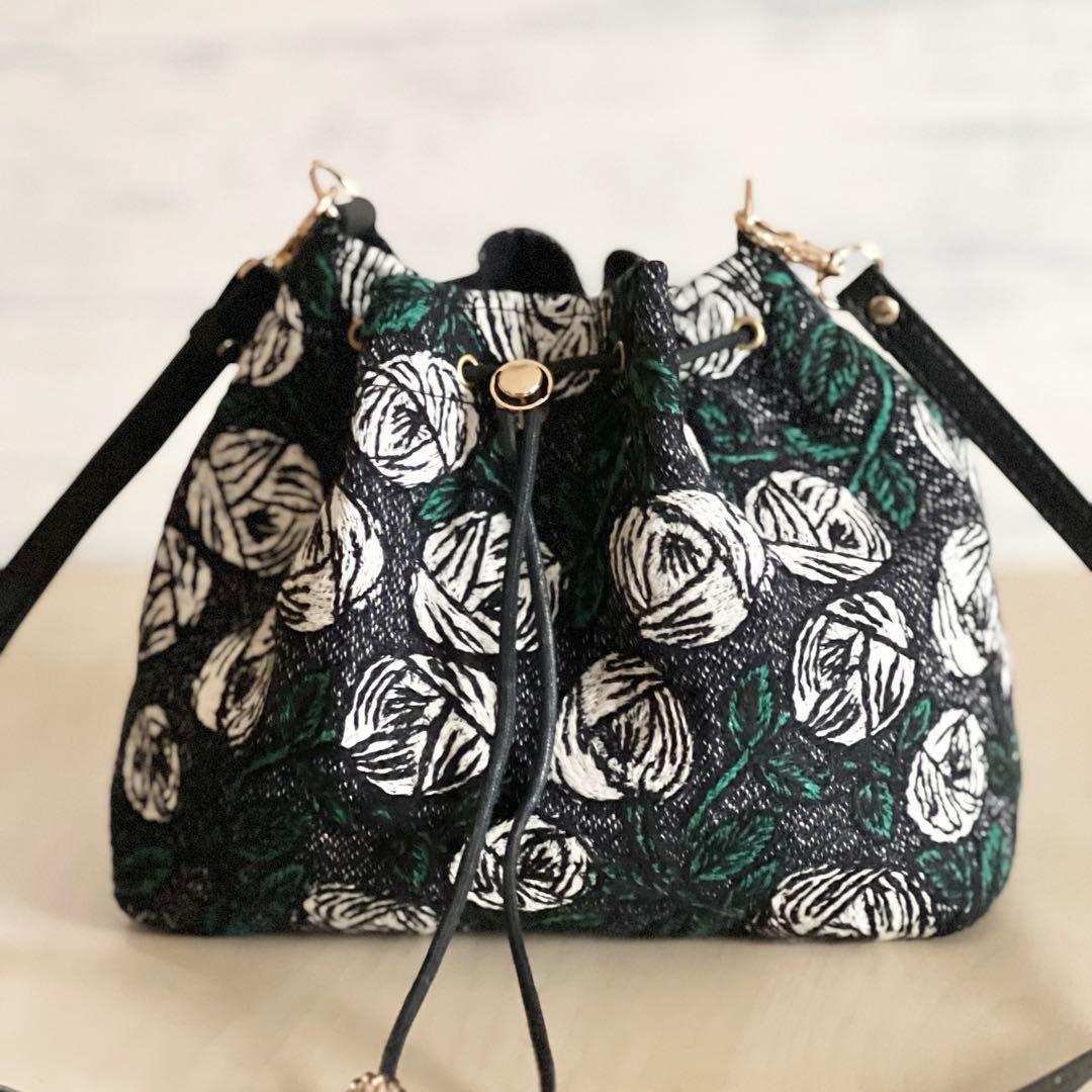 巾着&ショルダーバッグ　ミナペルホネン新作rosy MB512-144