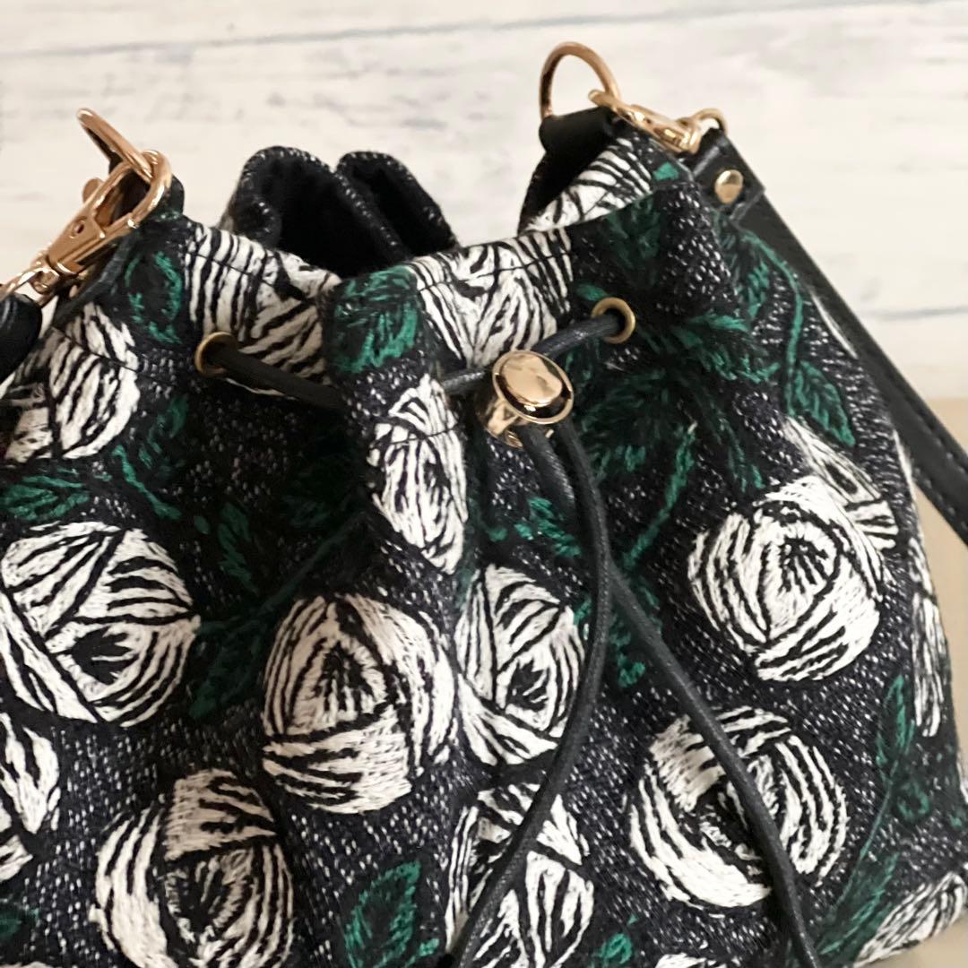 巾着&ショルダーバッグ　ミナペルホネン新作rosy MB512-144