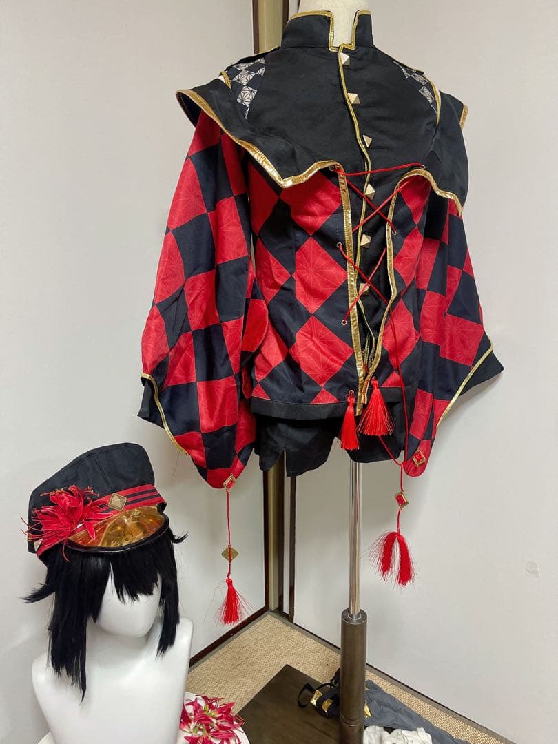 肆ノ島来世vtuberコスプレ衣装ウィッグ靴フルセット