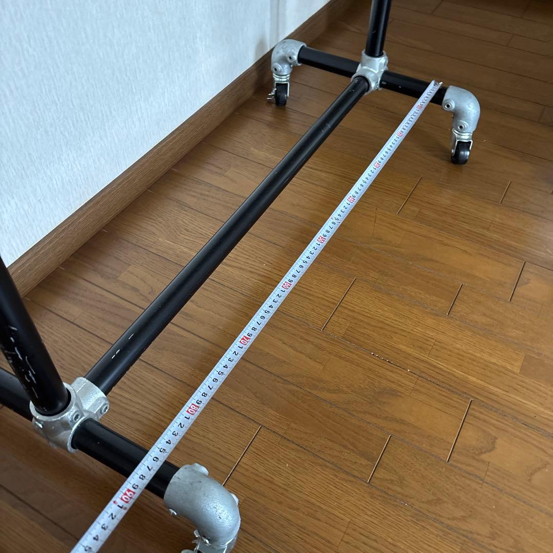 ひ*。様 ハンガーラック アイアン パイプ ガス管 店舗 什器 インダストリアル