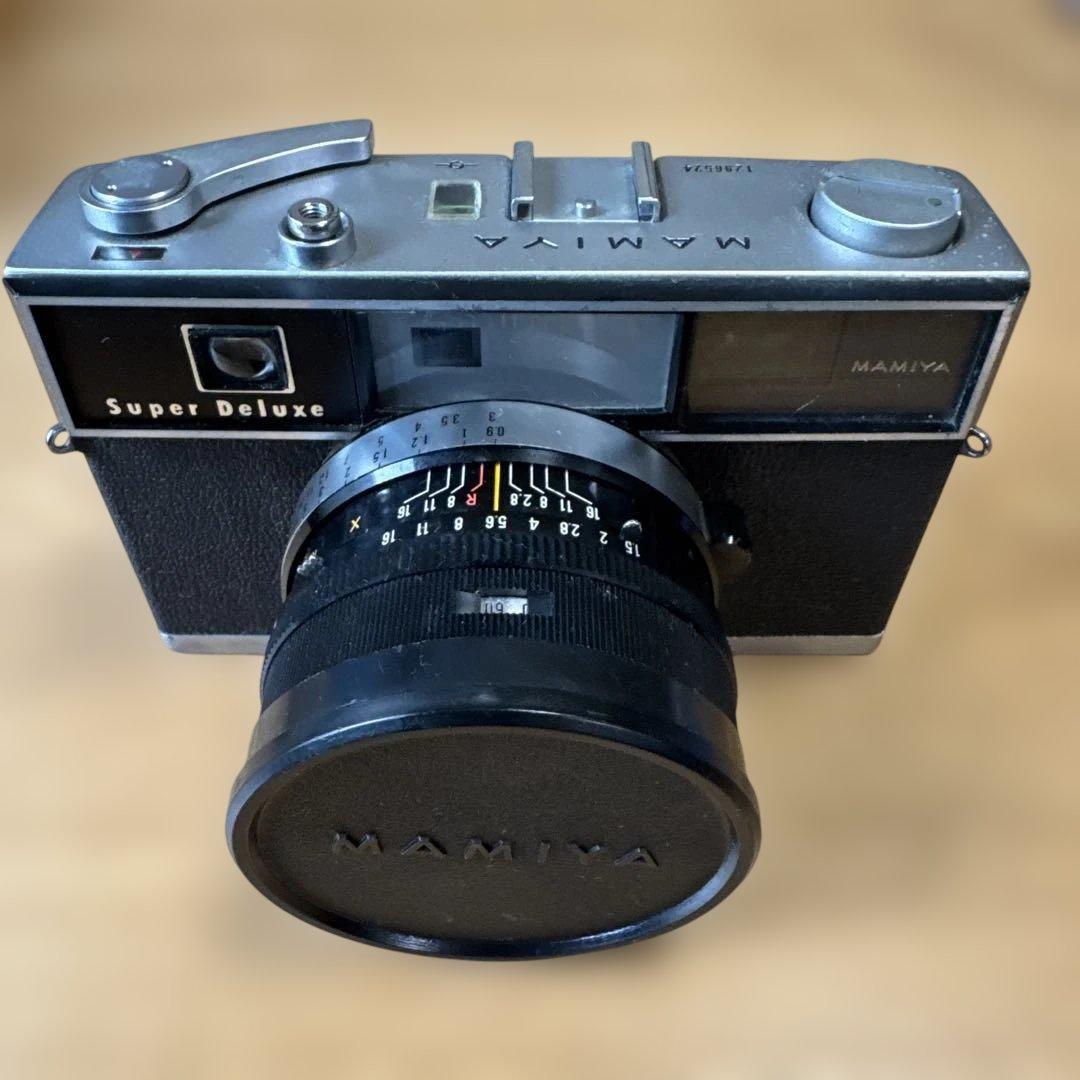 Mamiya Super Deluxe フィルムカメラジャンク品！