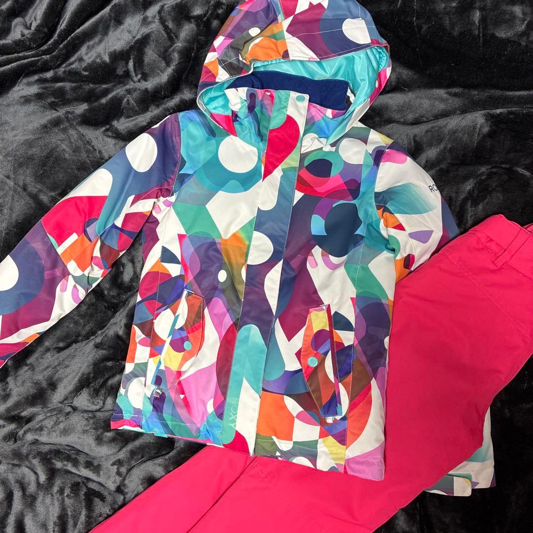 ROXY スキーウェアセット 140cm 10M ロキシー スキー ウェア