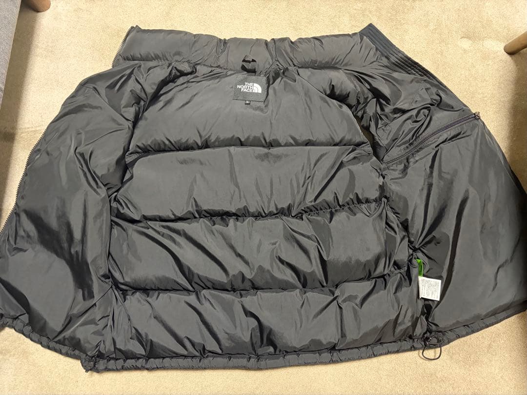 THE NORTH FACE 黒 ダウン ヌプシベスト