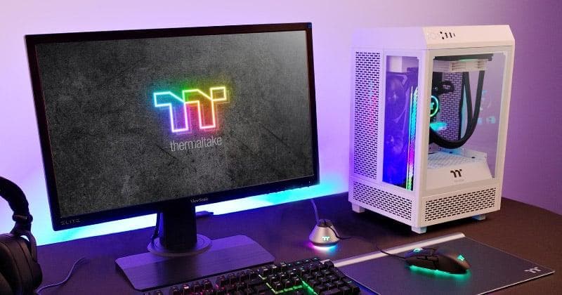 Thermaltake ホワイト ミニタワーケース