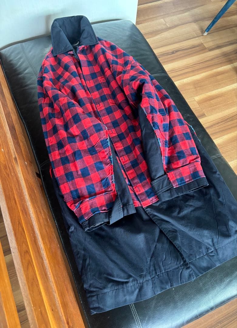 【ほぼ新品】バレンシアガ ドッキング コート オーバーサイズ